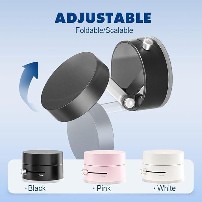 Magnetic  Phone Holder – Foldable, 360° Rotatable & Works Everywhere!